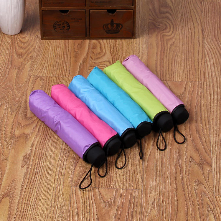 3 Fold multicolor Magic Umbrella Anti UV Protection, (Pack of 1)